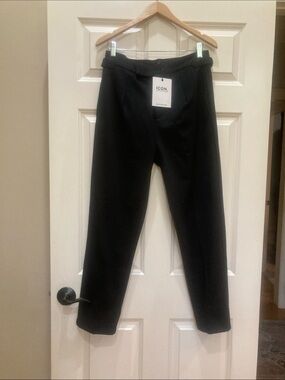 ICON Men’s Black Straight-Leg Dress Pants